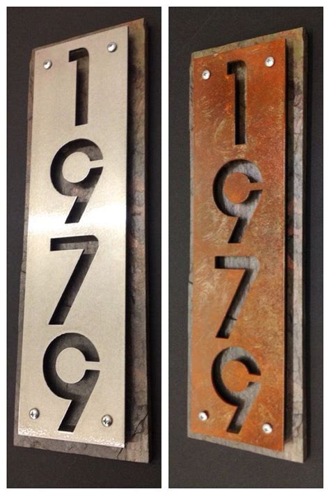 House Numbers Metal Cut Out 